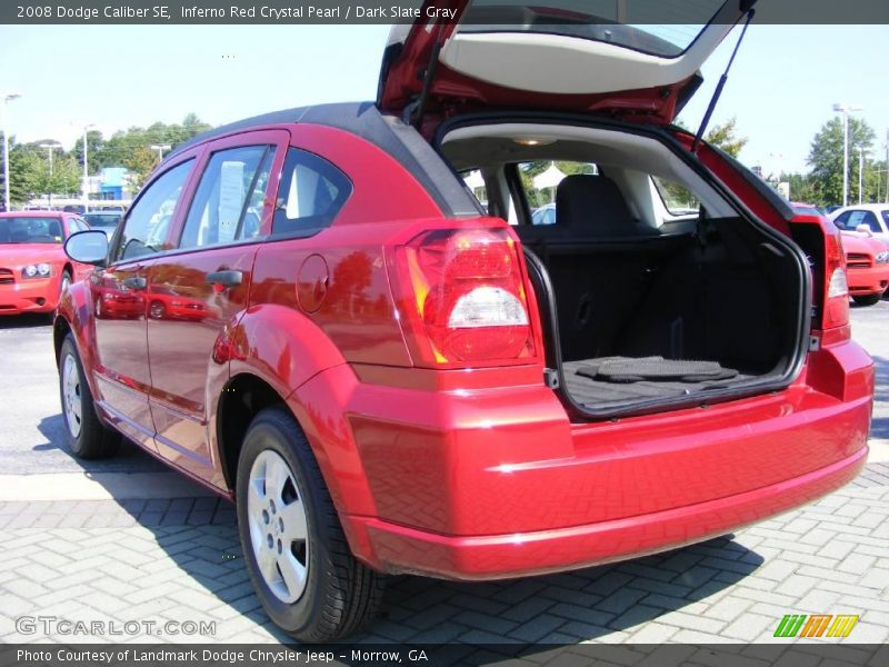 Inferno Red Crystal Pearl / Dark Slate Gray 2008 Dodge Caliber SE