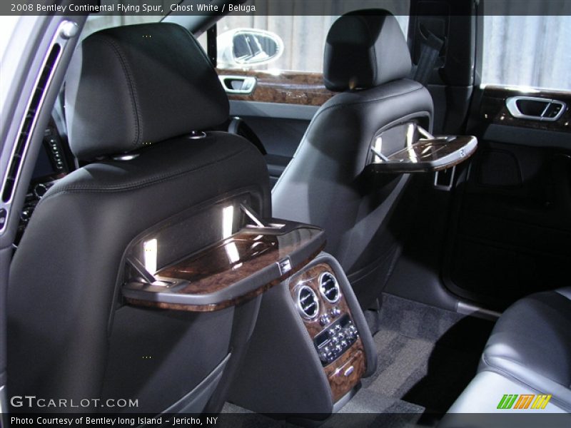 Ghost White / Beluga 2008 Bentley Continental Flying Spur