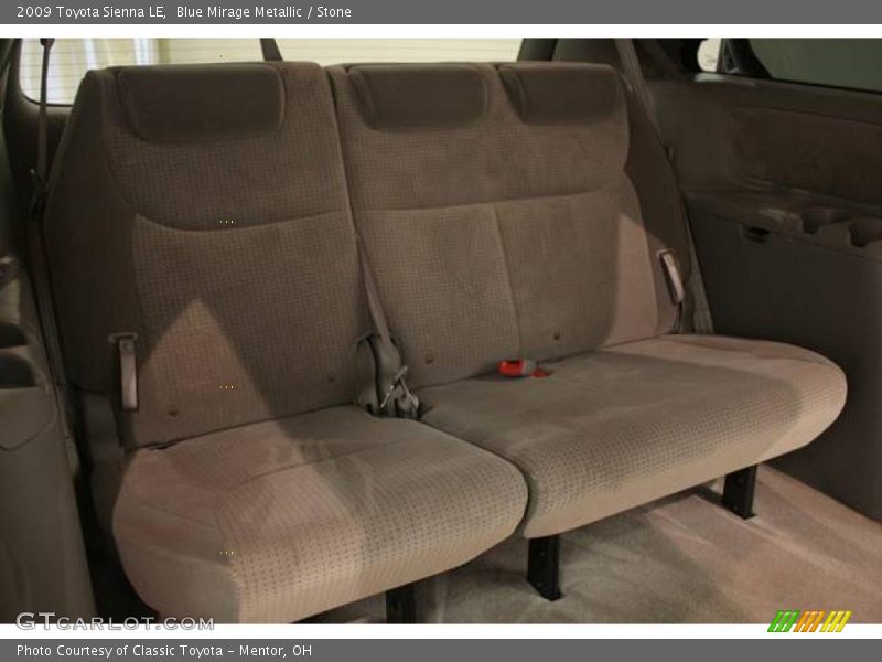 Blue Mirage Metallic / Stone 2009 Toyota Sienna LE