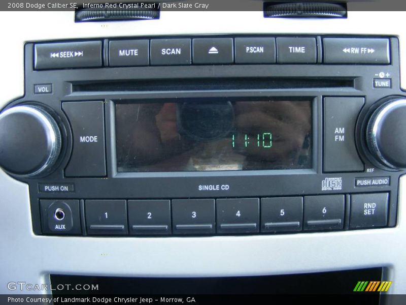 Inferno Red Crystal Pearl / Dark Slate Gray 2008 Dodge Caliber SE