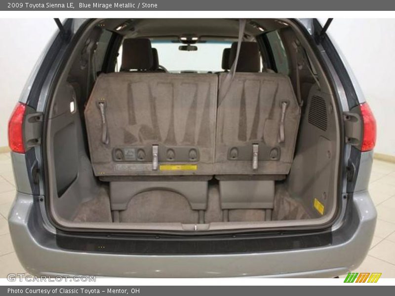 Blue Mirage Metallic / Stone 2009 Toyota Sienna LE