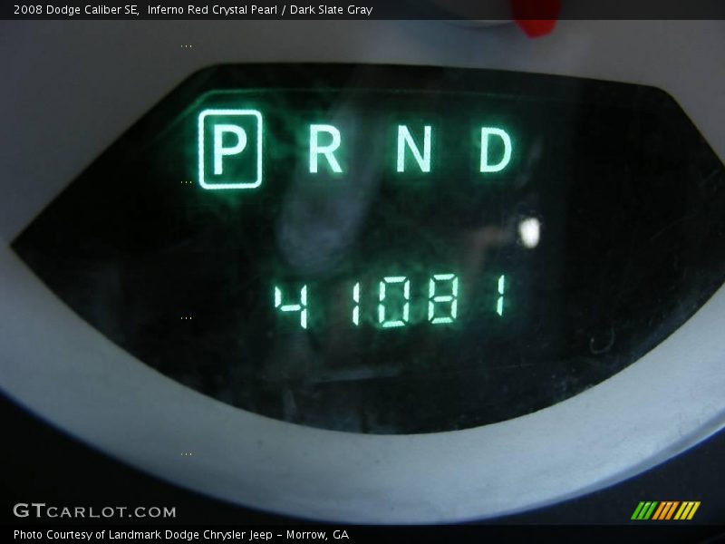 Inferno Red Crystal Pearl / Dark Slate Gray 2008 Dodge Caliber SE