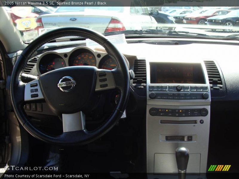 Spirited Bronze Pearl / Black 2005 Nissan Maxima 3.5 SE
