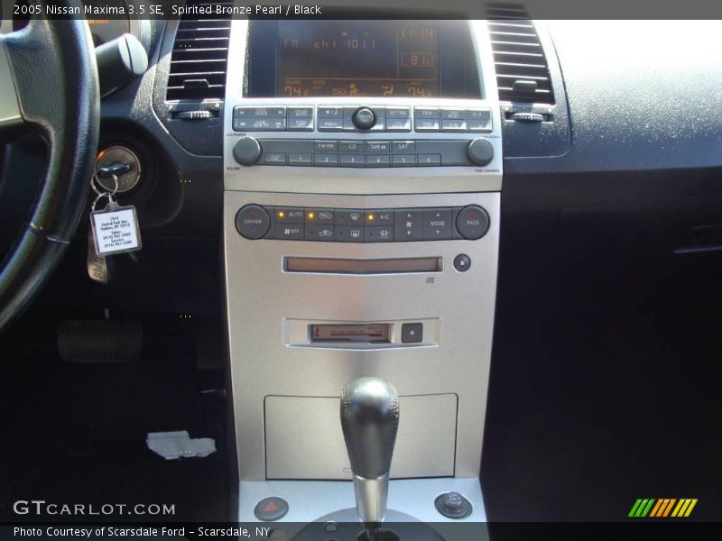Spirited Bronze Pearl / Black 2005 Nissan Maxima 3.5 SE