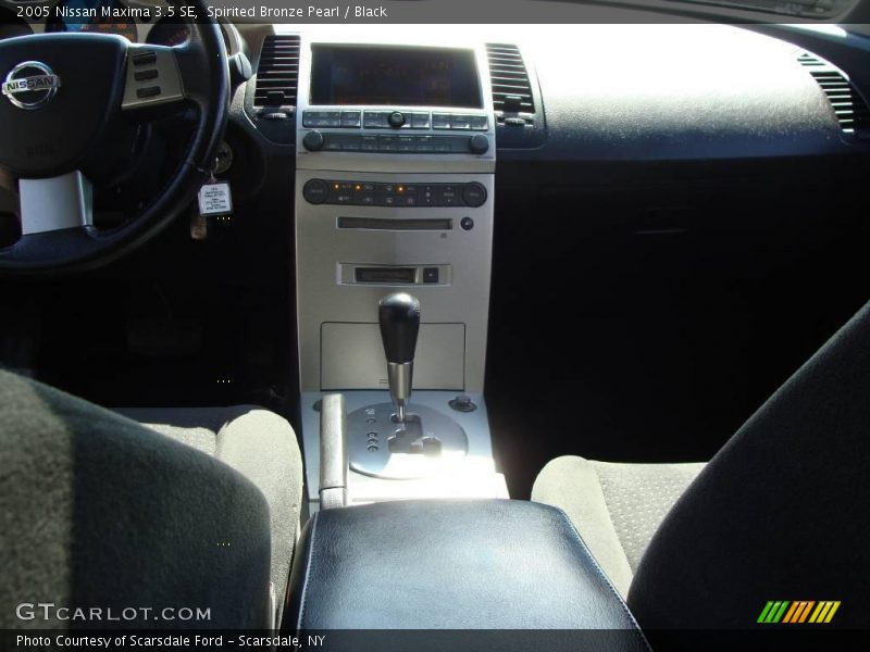 Spirited Bronze Pearl / Black 2005 Nissan Maxima 3.5 SE