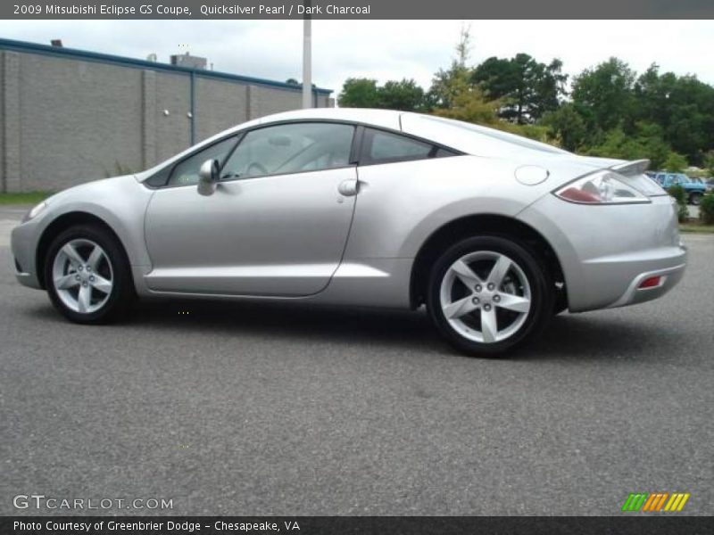 Quicksilver Pearl / Dark Charcoal 2009 Mitsubishi Eclipse GS Coupe