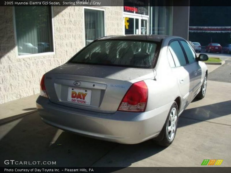 Sterling Metallic / Gray 2005 Hyundai Elantra GLS Sedan