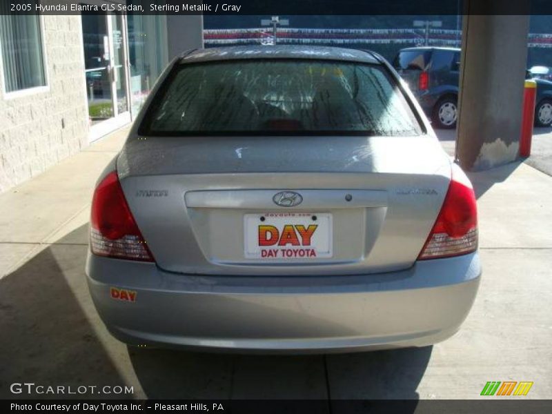 Sterling Metallic / Gray 2005 Hyundai Elantra GLS Sedan