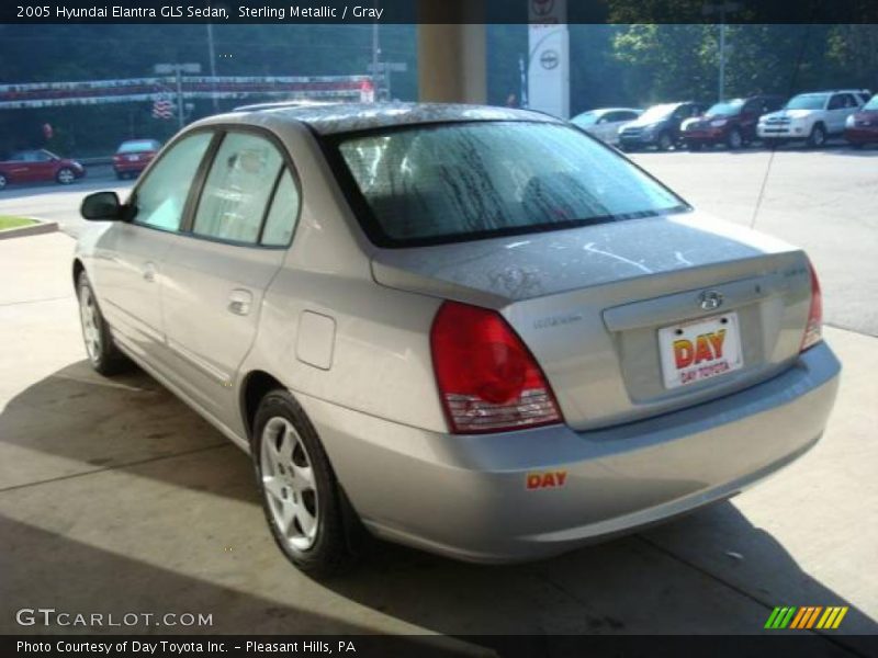 Sterling Metallic / Gray 2005 Hyundai Elantra GLS Sedan