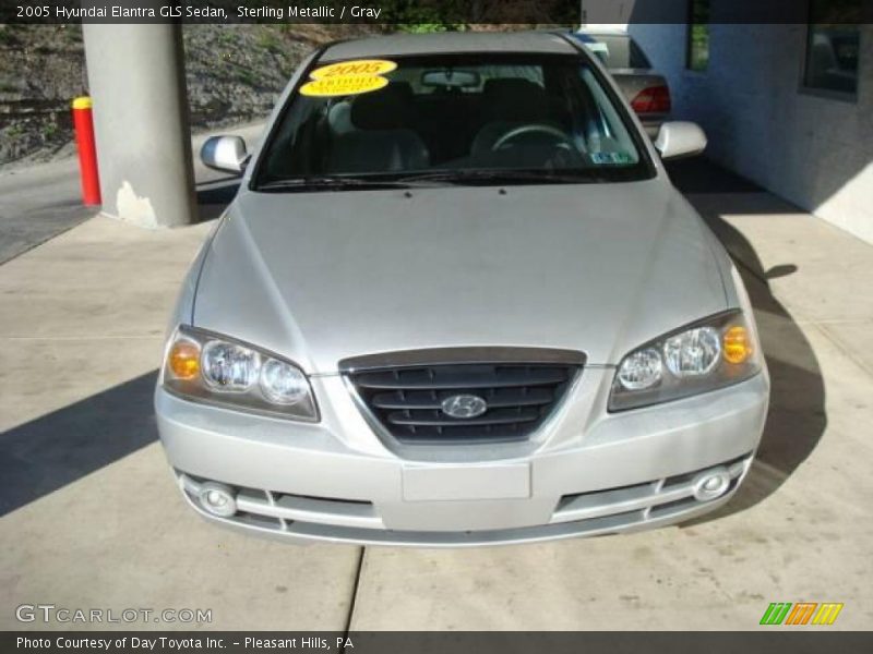 Sterling Metallic / Gray 2005 Hyundai Elantra GLS Sedan