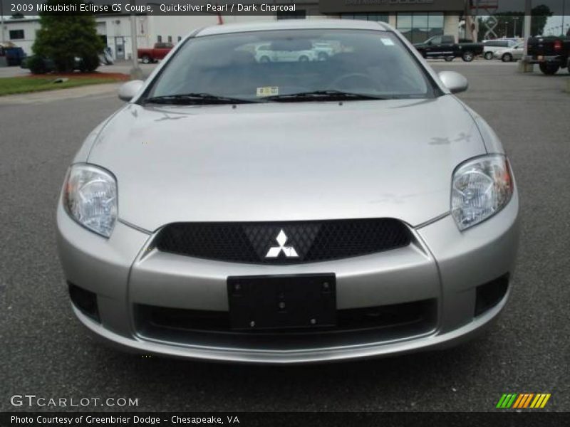 Quicksilver Pearl / Dark Charcoal 2009 Mitsubishi Eclipse GS Coupe