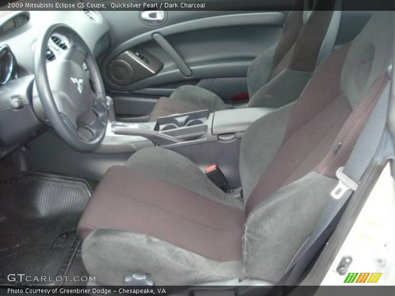Quicksilver Pearl / Dark Charcoal 2009 Mitsubishi Eclipse GS Coupe