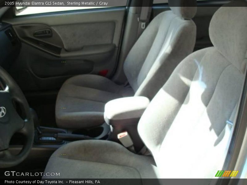Sterling Metallic / Gray 2005 Hyundai Elantra GLS Sedan