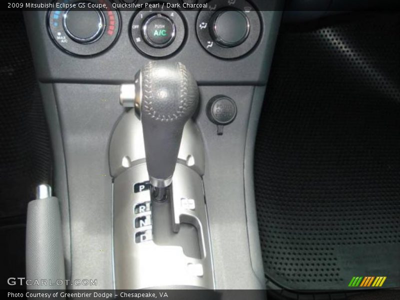 Quicksilver Pearl / Dark Charcoal 2009 Mitsubishi Eclipse GS Coupe