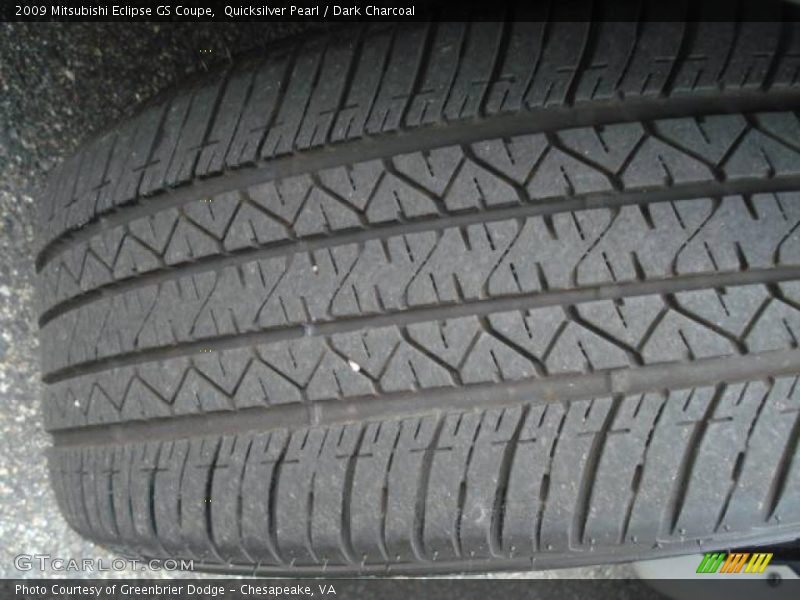 Quicksilver Pearl / Dark Charcoal 2009 Mitsubishi Eclipse GS Coupe