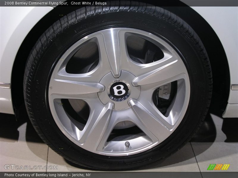 Ghost White / Beluga 2008 Bentley Continental Flying Spur