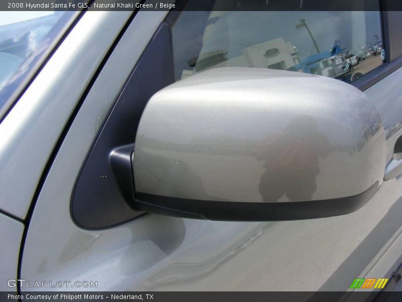 Natural Khaki Green / Beige 2008 Hyundai Santa Fe GLS
