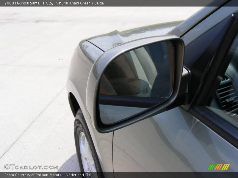 Natural Khaki Green / Beige 2008 Hyundai Santa Fe GLS