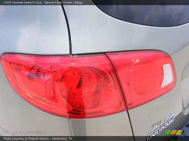Natural Khaki Green / Beige 2008 Hyundai Santa Fe GLS