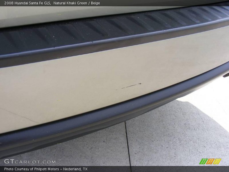 Natural Khaki Green / Beige 2008 Hyundai Santa Fe GLS
