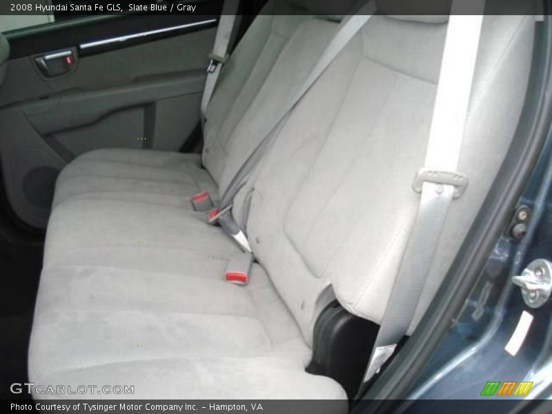 Slate Blue / Gray 2008 Hyundai Santa Fe GLS