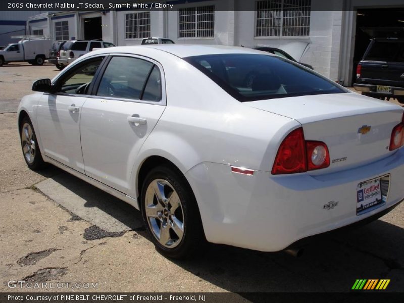 Summit White / Ebony 2009 Chevrolet Malibu LT Sedan
