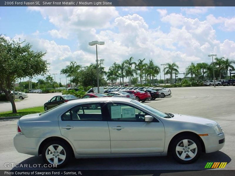 Silver Frost Metallic / Medium Light Stone 2006 Ford Fusion SE