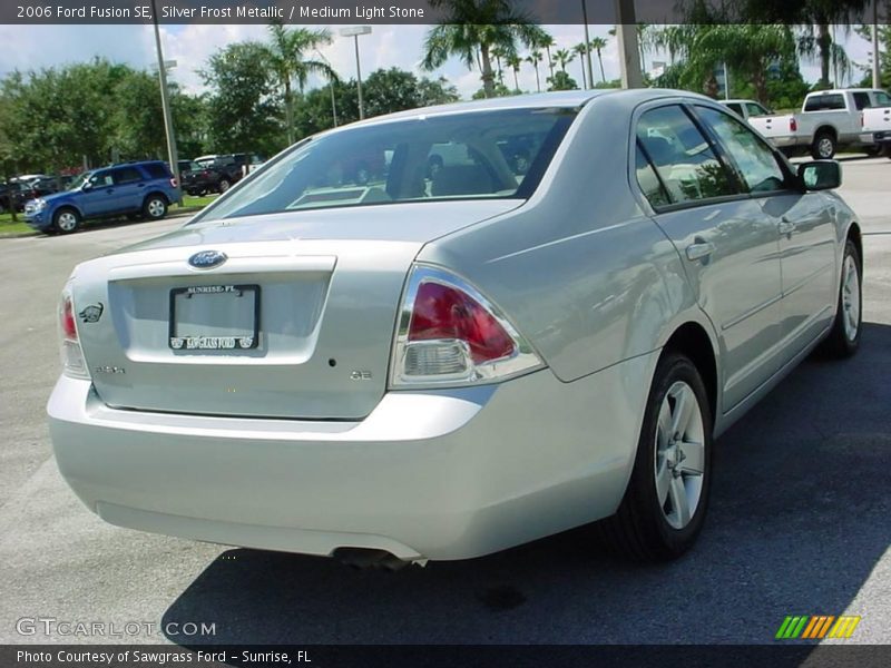 Silver Frost Metallic / Medium Light Stone 2006 Ford Fusion SE