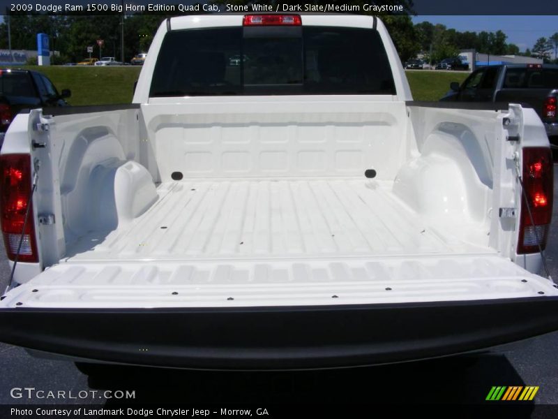 Stone White / Dark Slate/Medium Graystone 2009 Dodge Ram 1500 Big Horn Edition Quad Cab