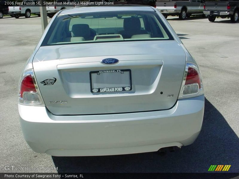 Silver Frost Metallic / Medium Light Stone 2006 Ford Fusion SE