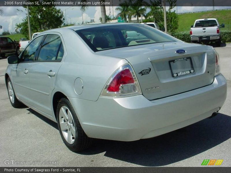 Silver Frost Metallic / Medium Light Stone 2006 Ford Fusion SE