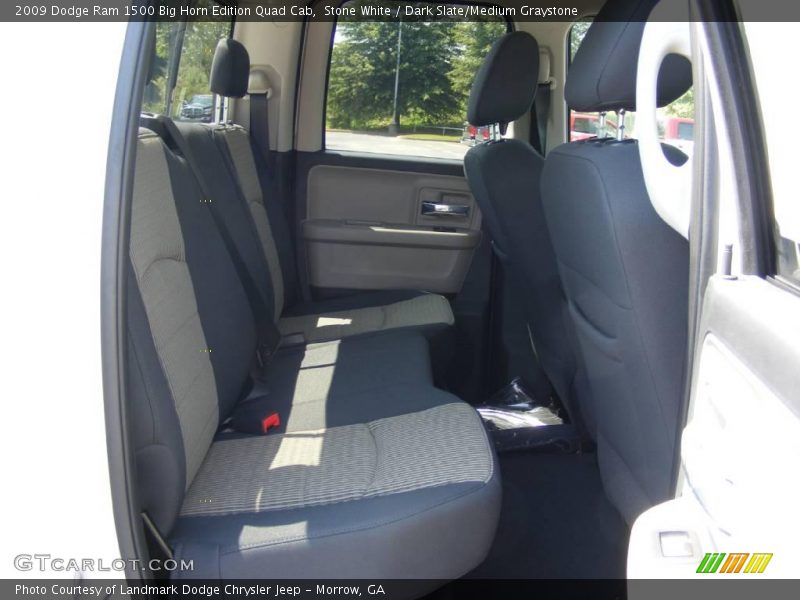 Stone White / Dark Slate/Medium Graystone 2009 Dodge Ram 1500 Big Horn Edition Quad Cab