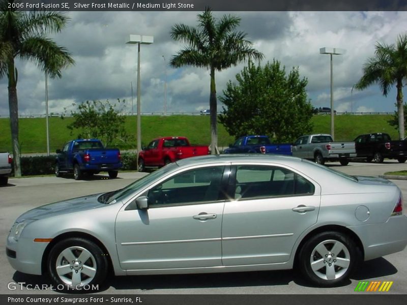 Silver Frost Metallic / Medium Light Stone 2006 Ford Fusion SE
