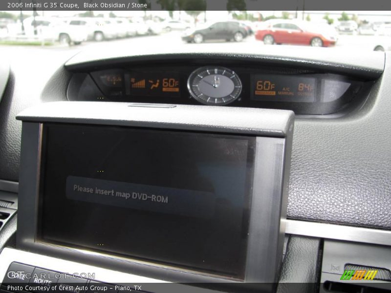 Black Obsidian / Stone 2006 Infiniti G 35 Coupe