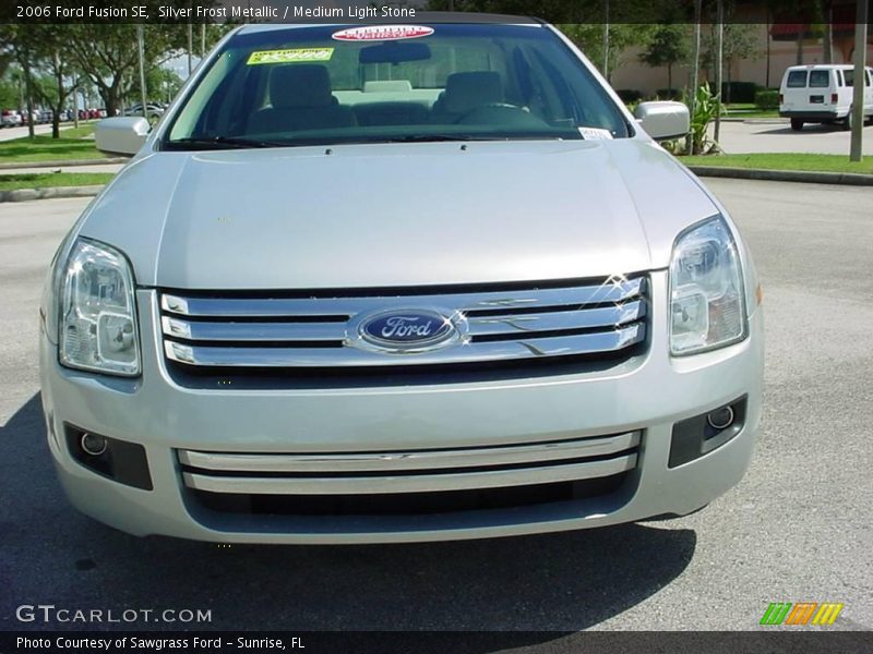 Silver Frost Metallic / Medium Light Stone 2006 Ford Fusion SE