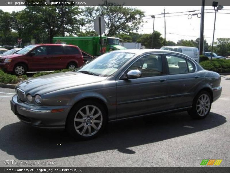 Quartz Metallic / Ivory 2006 Jaguar X-Type 3.0