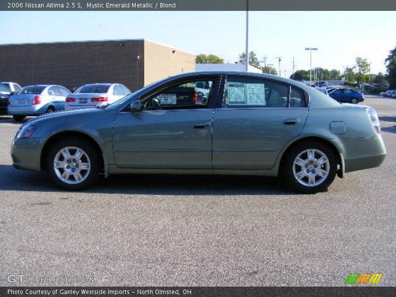 Mystic Emerald Metallic / Blond 2006 Nissan Altima 2.5 S