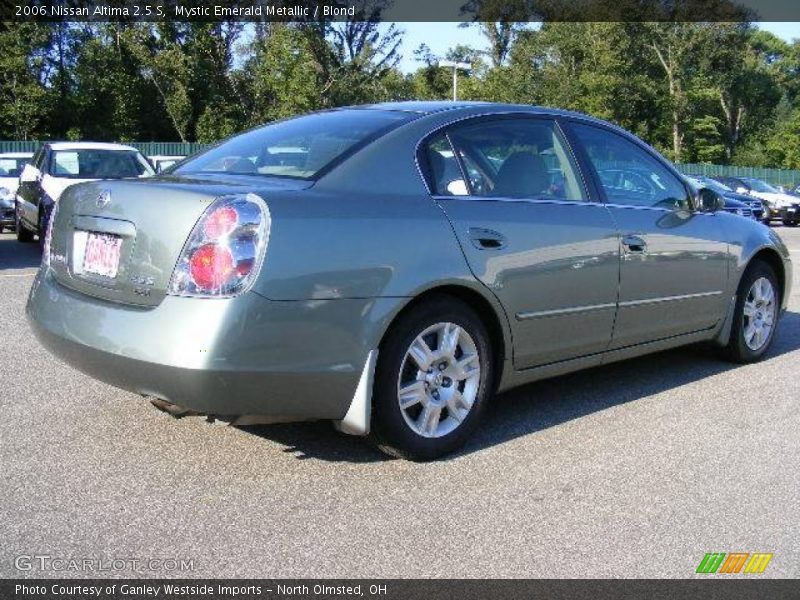 Mystic Emerald Metallic / Blond 2006 Nissan Altima 2.5 S