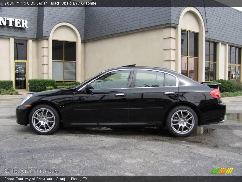 Black Obsidian / Graphite 2006 Infiniti G 35 Sedan