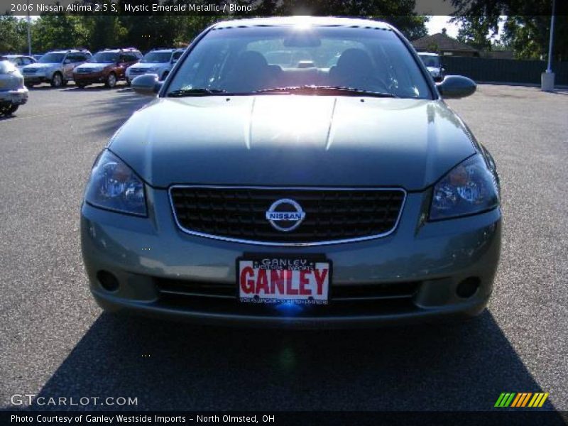 Mystic Emerald Metallic / Blond 2006 Nissan Altima 2.5 S