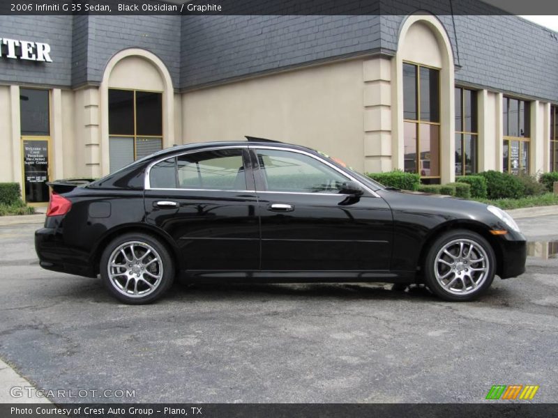 Black Obsidian / Graphite 2006 Infiniti G 35 Sedan
