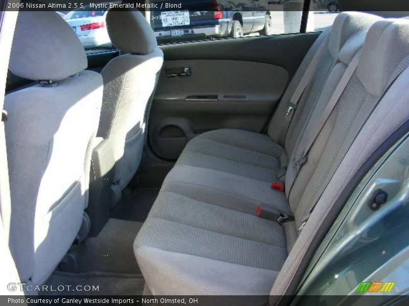 Mystic Emerald Metallic / Blond 2006 Nissan Altima 2.5 S