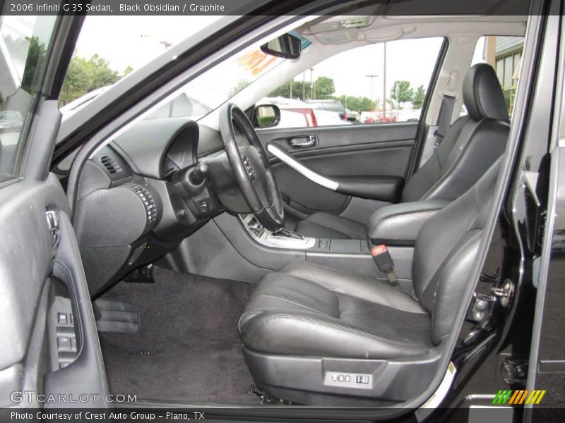 Black Obsidian / Graphite 2006 Infiniti G 35 Sedan