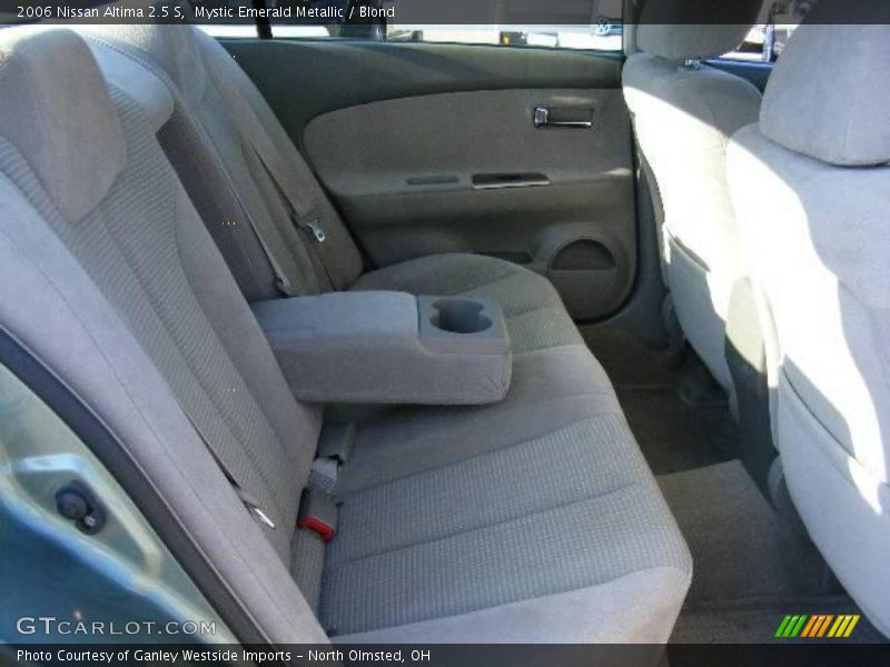 Mystic Emerald Metallic / Blond 2006 Nissan Altima 2.5 S