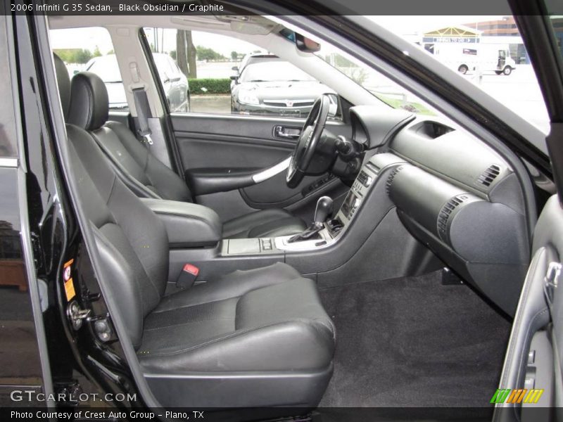 Black Obsidian / Graphite 2006 Infiniti G 35 Sedan