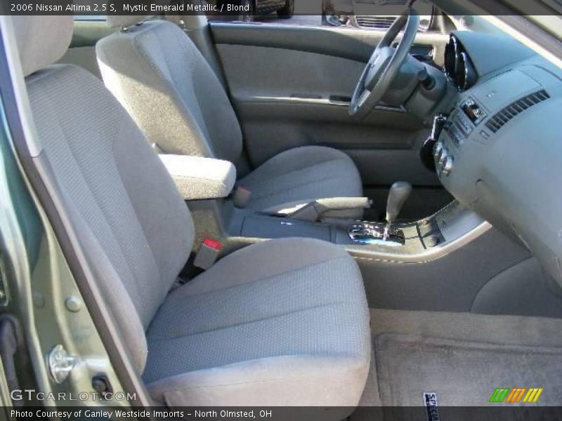 Mystic Emerald Metallic / Blond 2006 Nissan Altima 2.5 S