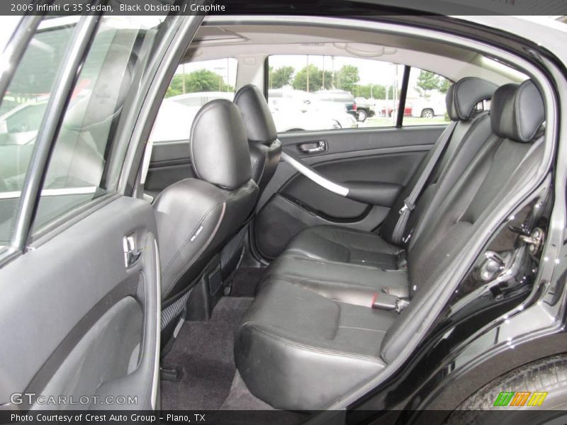 Black Obsidian / Graphite 2006 Infiniti G 35 Sedan