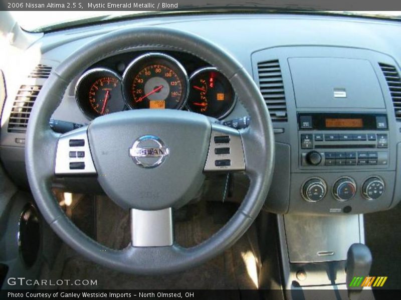 Mystic Emerald Metallic / Blond 2006 Nissan Altima 2.5 S