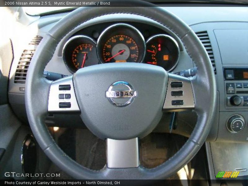 Mystic Emerald Metallic / Blond 2006 Nissan Altima 2.5 S