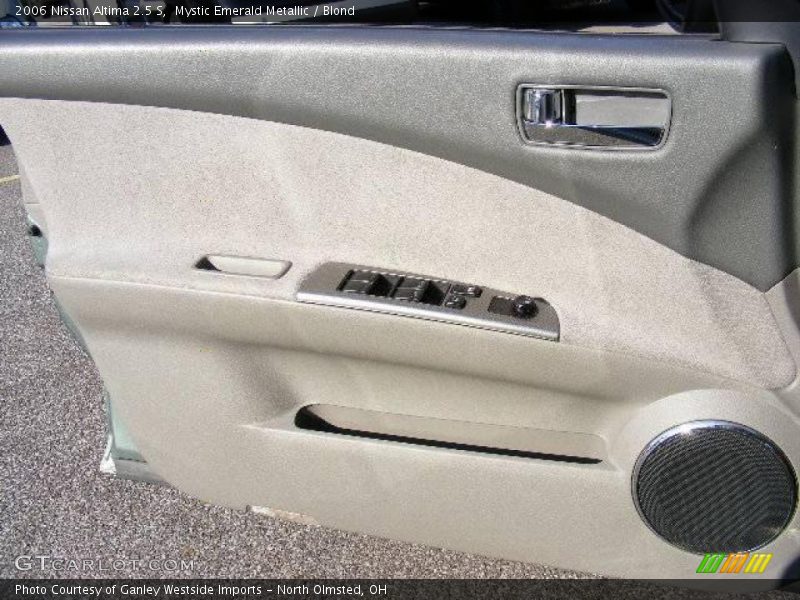 Mystic Emerald Metallic / Blond 2006 Nissan Altima 2.5 S